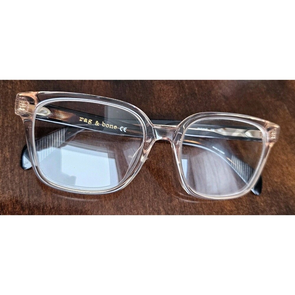 RAG & BONE RNB3045 Peach Womens Square Eyeglasses Frame